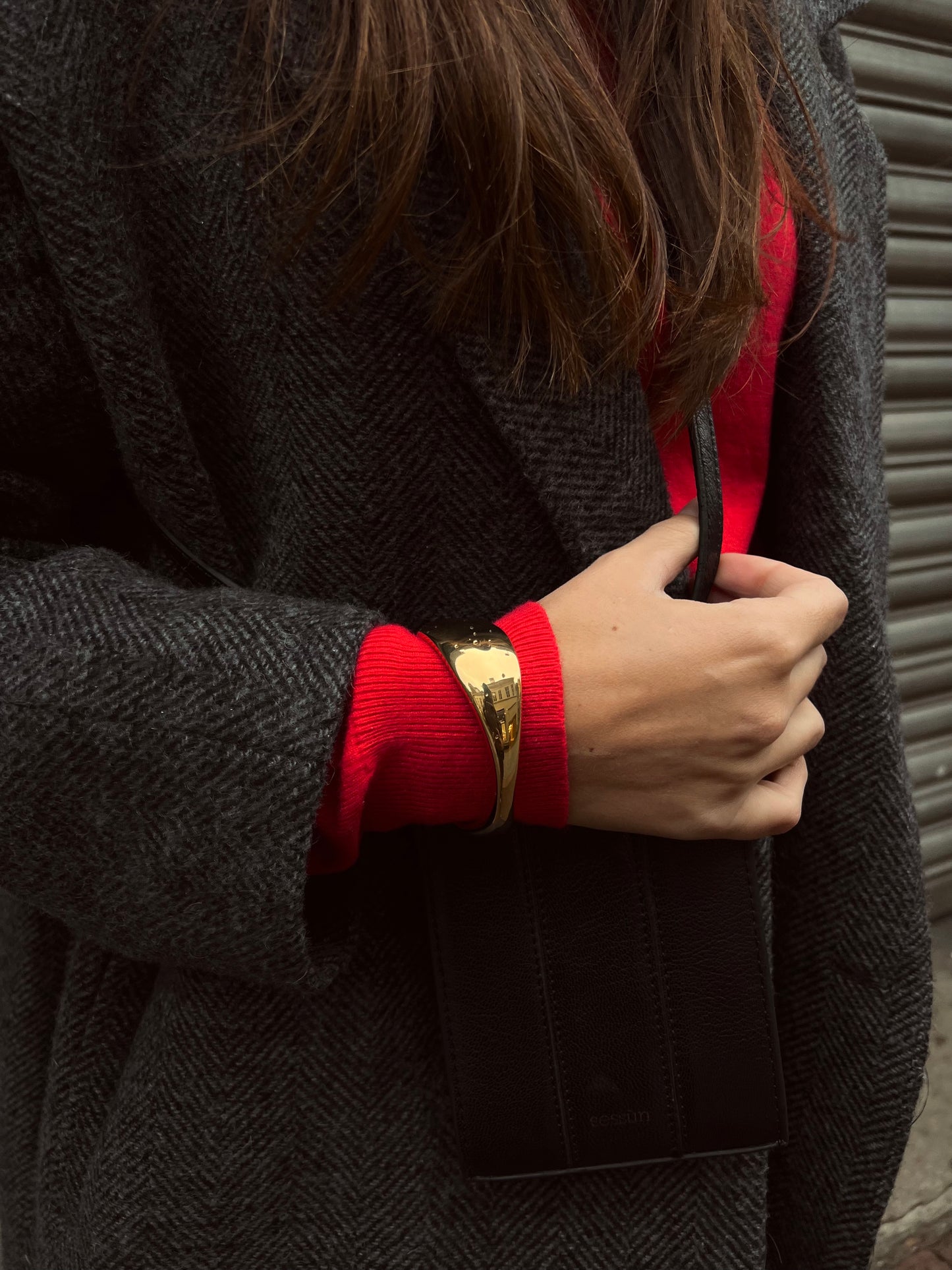 BRACELET ORGANIC WAVE - GOLD PLATED