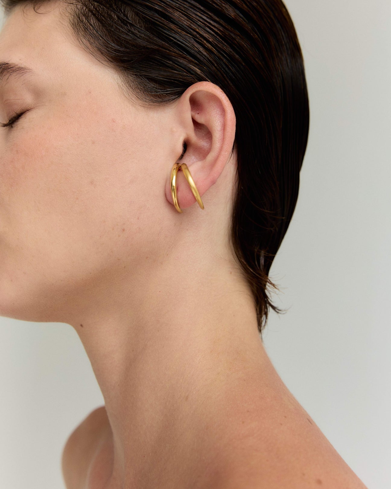 EARRINGS  ECLIPS - GOLD 18K