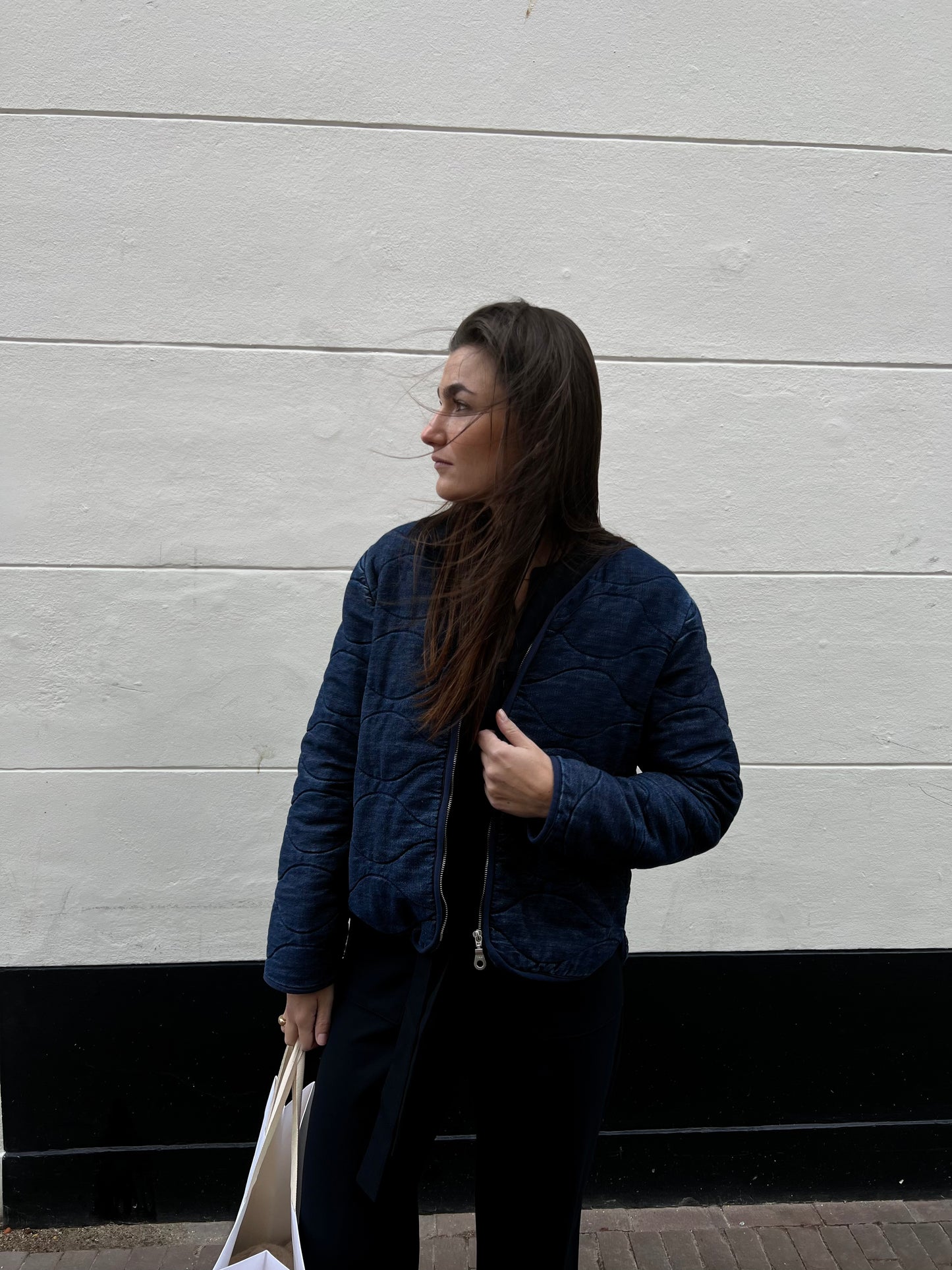 GUILTED DENIM - JACKET