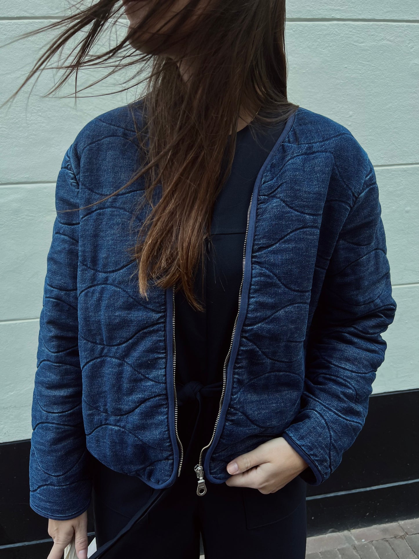 GUILTED DENIM - JACKET