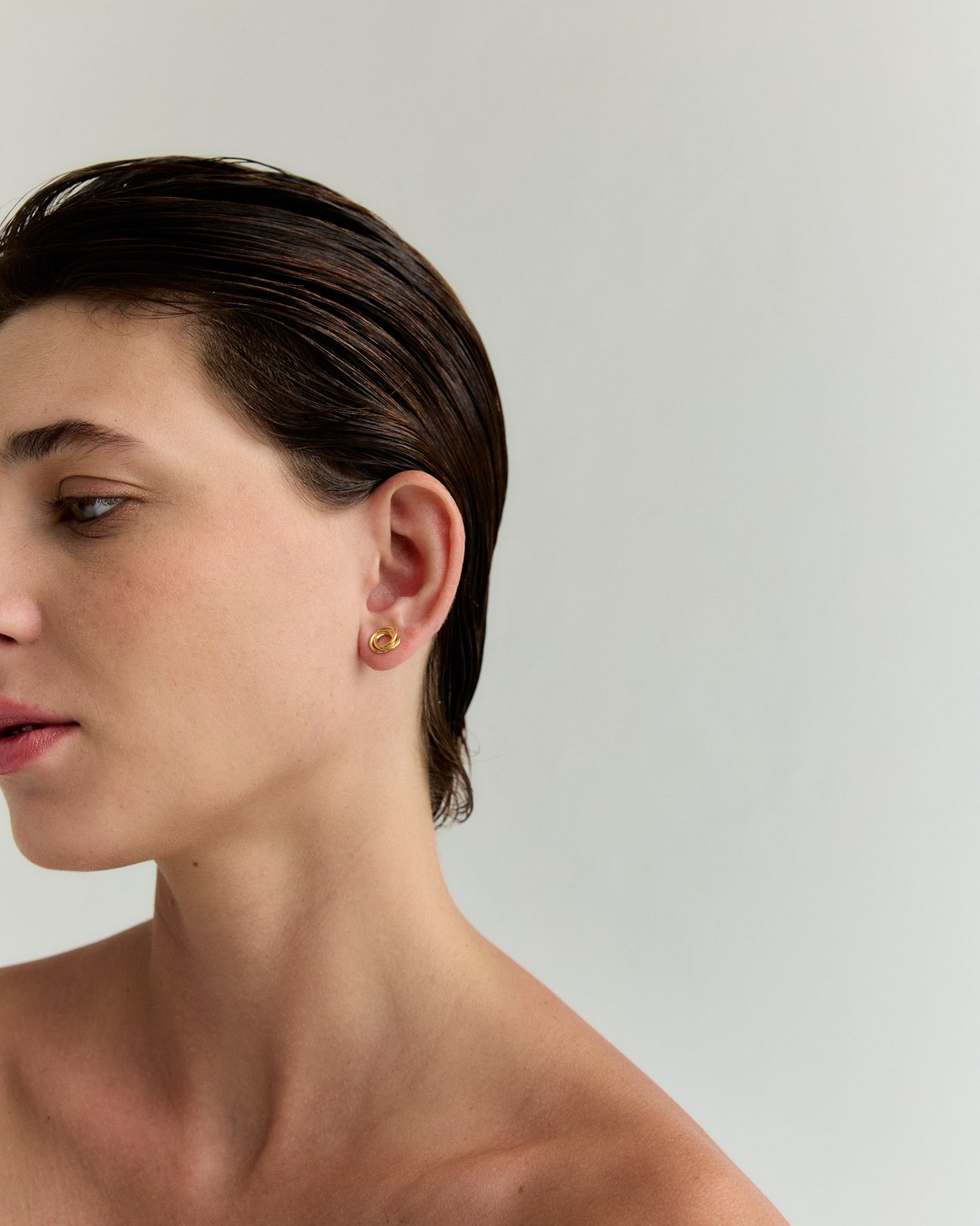 EARRINGS KNOT - MEDIUM