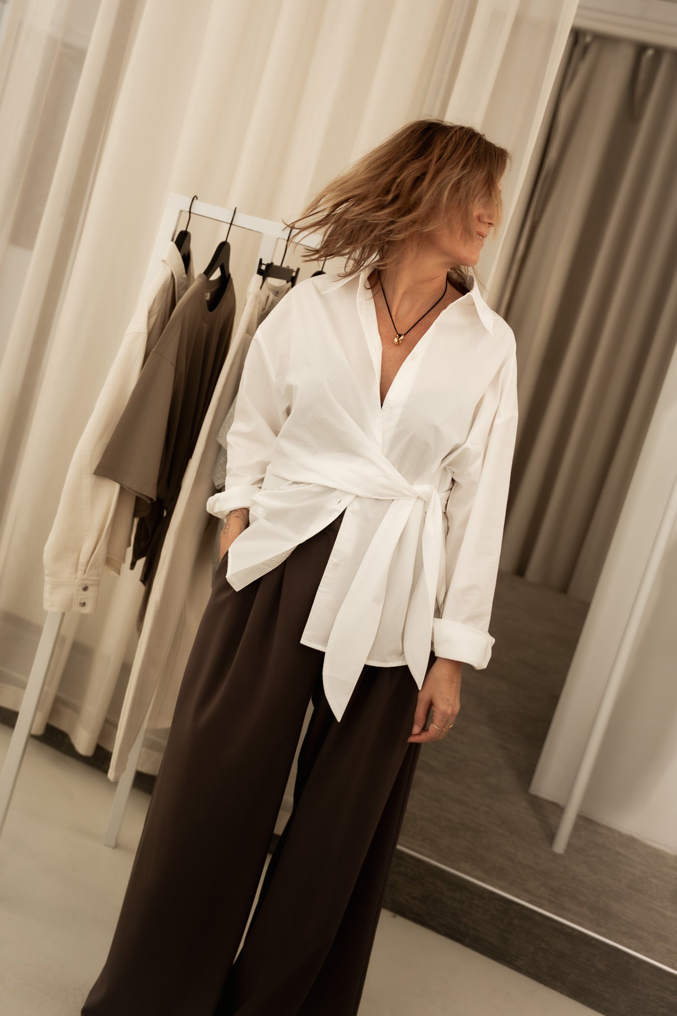 BLOUSE SELIN - WHITE