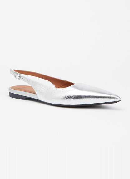 SLINGBACK HERMINE - SILVER