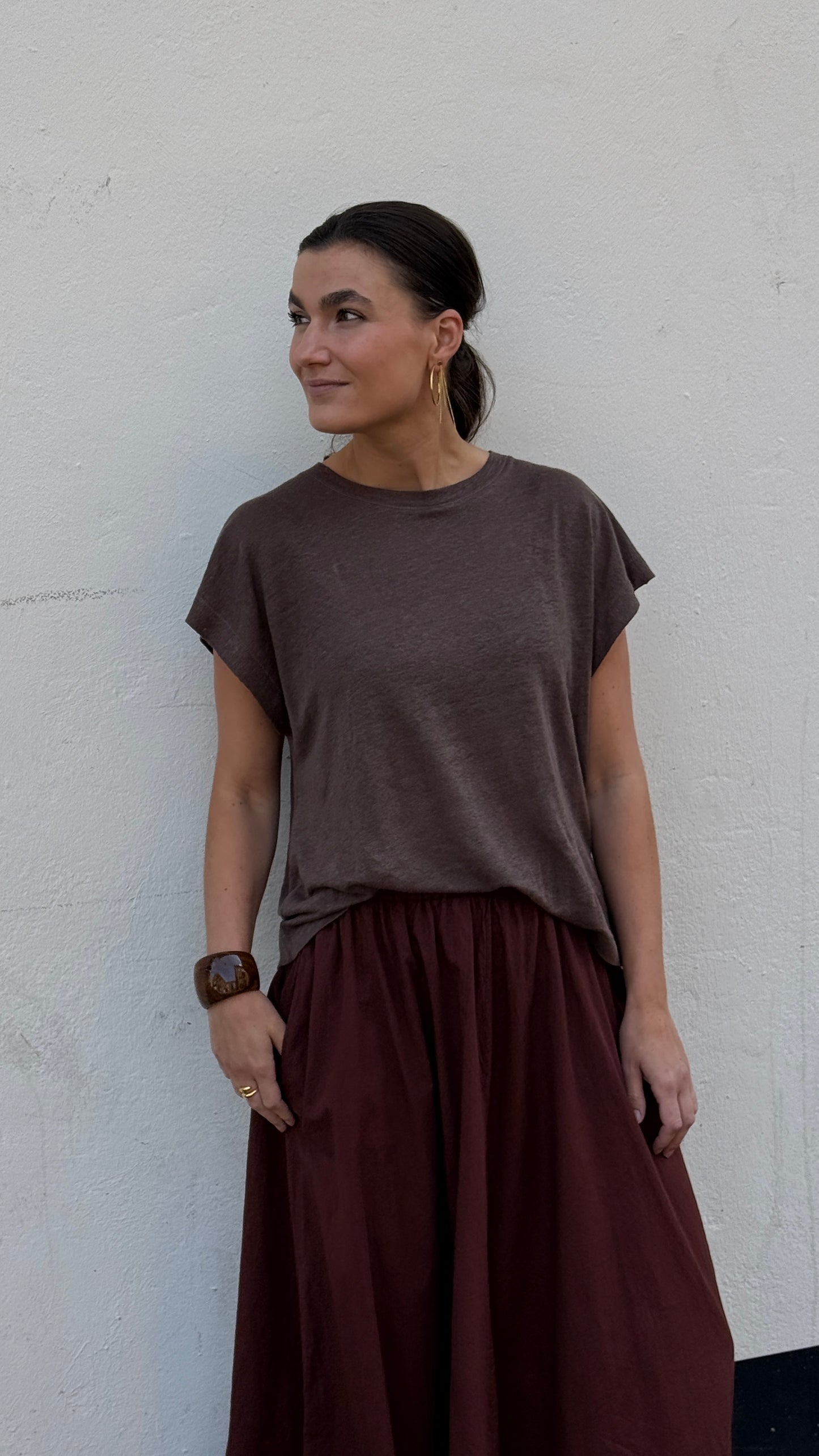 TEE MASON - BROWN