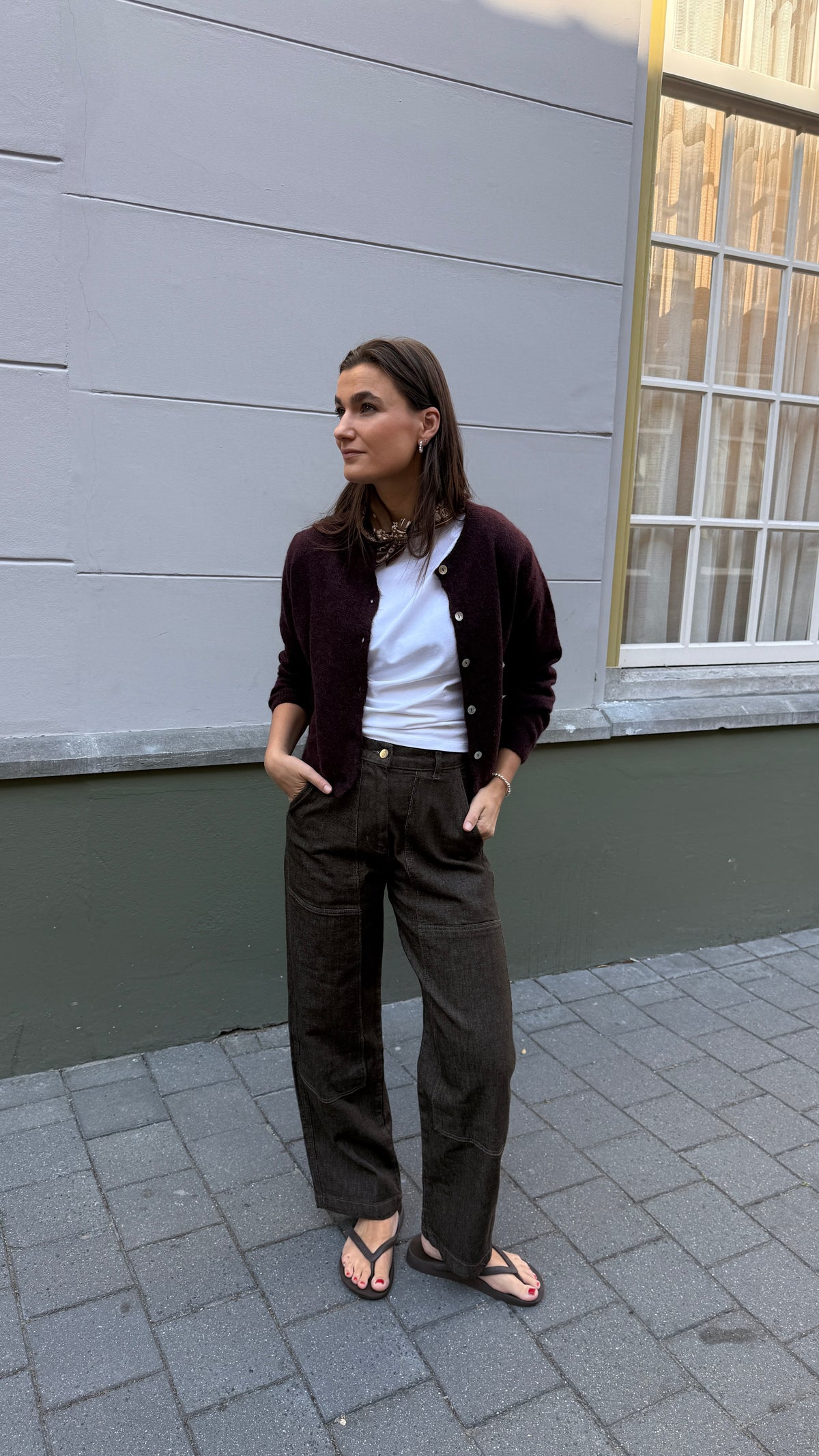 CARDIGAN CLEO - WINE