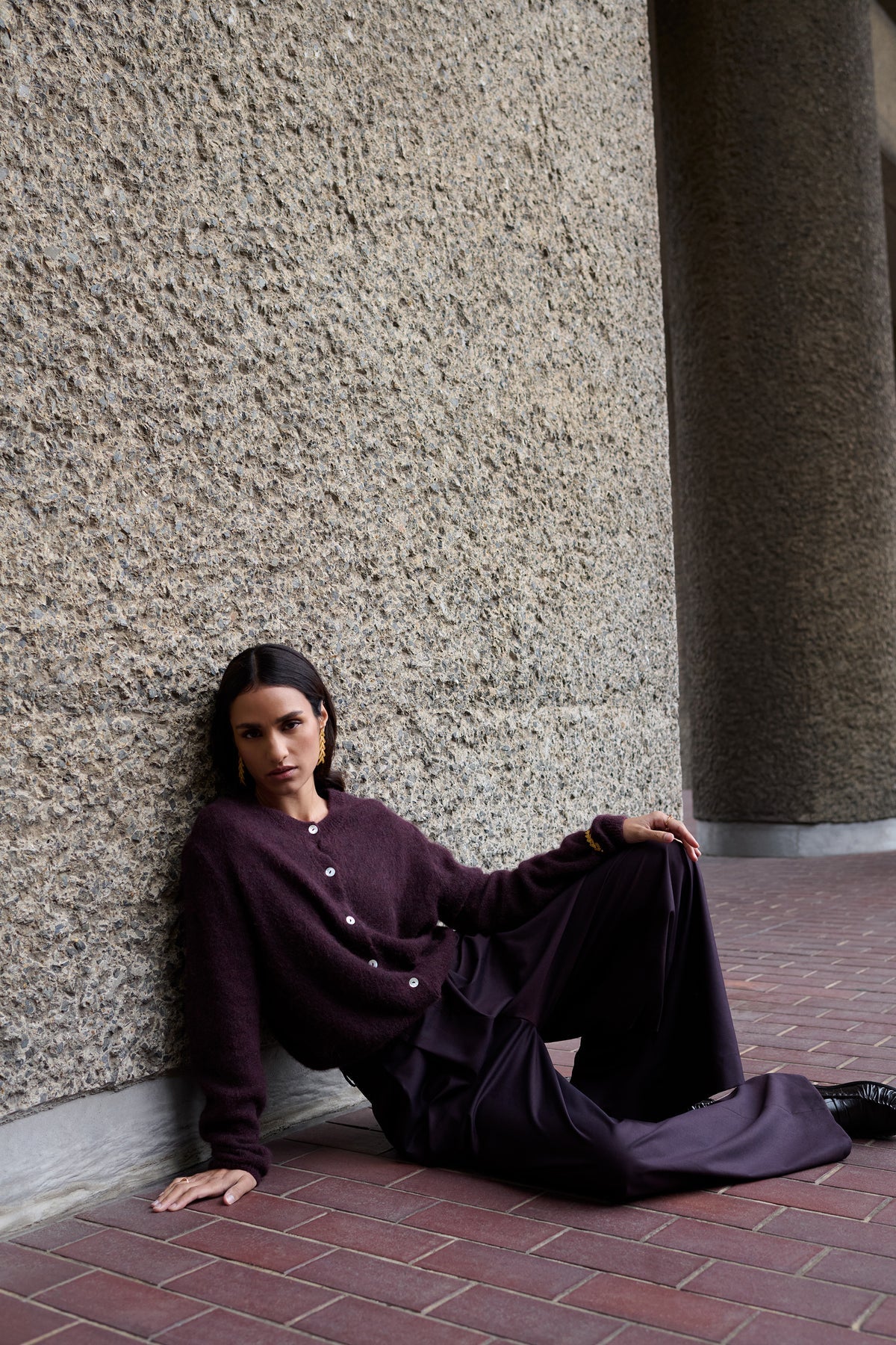 CARDIGAN CLEO - WINE