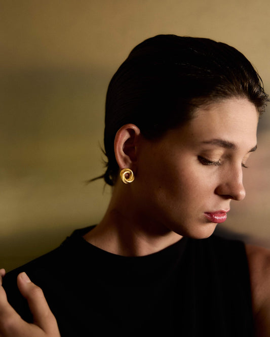 EARRINGS KNOT - LARGE