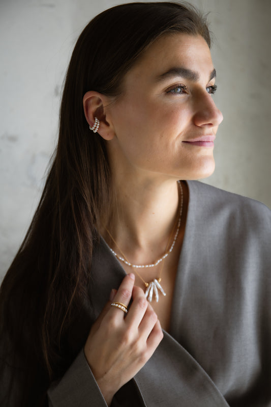 NECKLACE LUANA - GOLD PLATED 18K