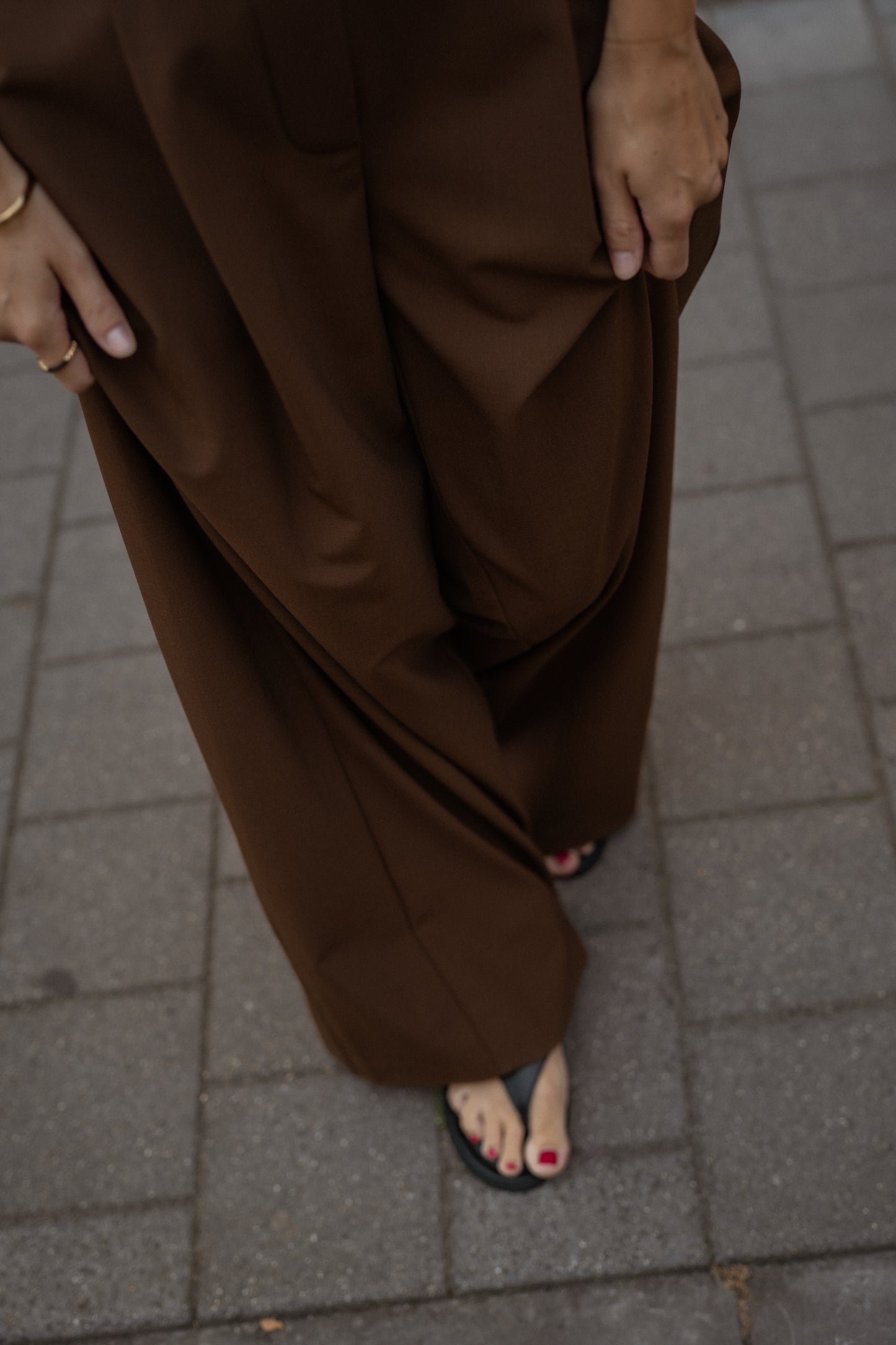 PANT WHY - BROWN