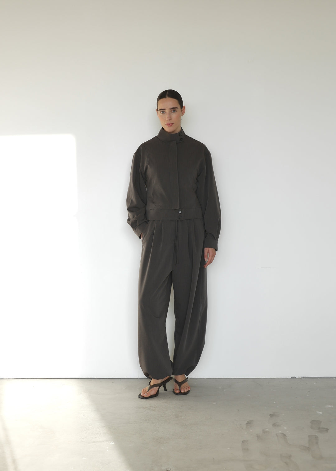 PANT VIDA - GREY MELANGE