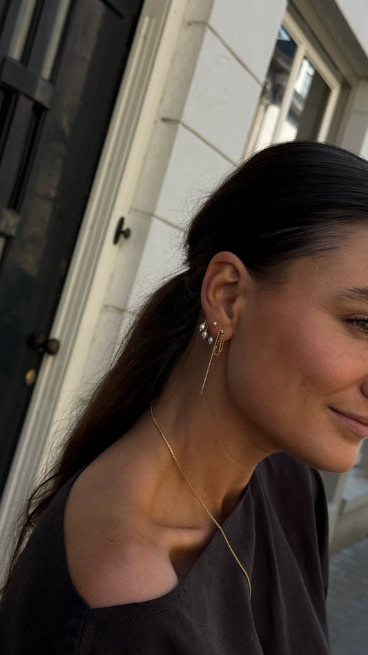 EARRINGS BOW - SET