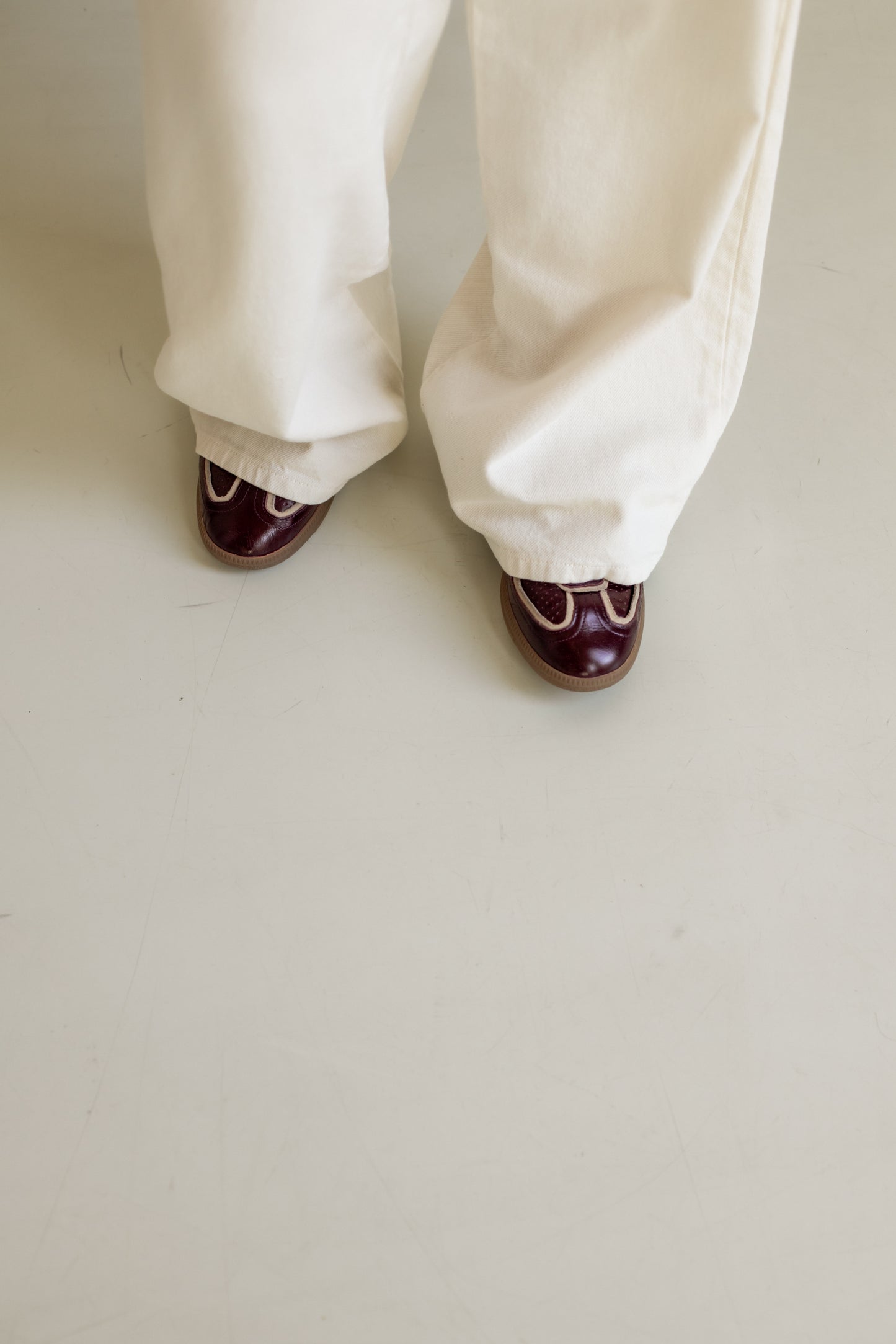SNEAKER  - leather Bordeaux