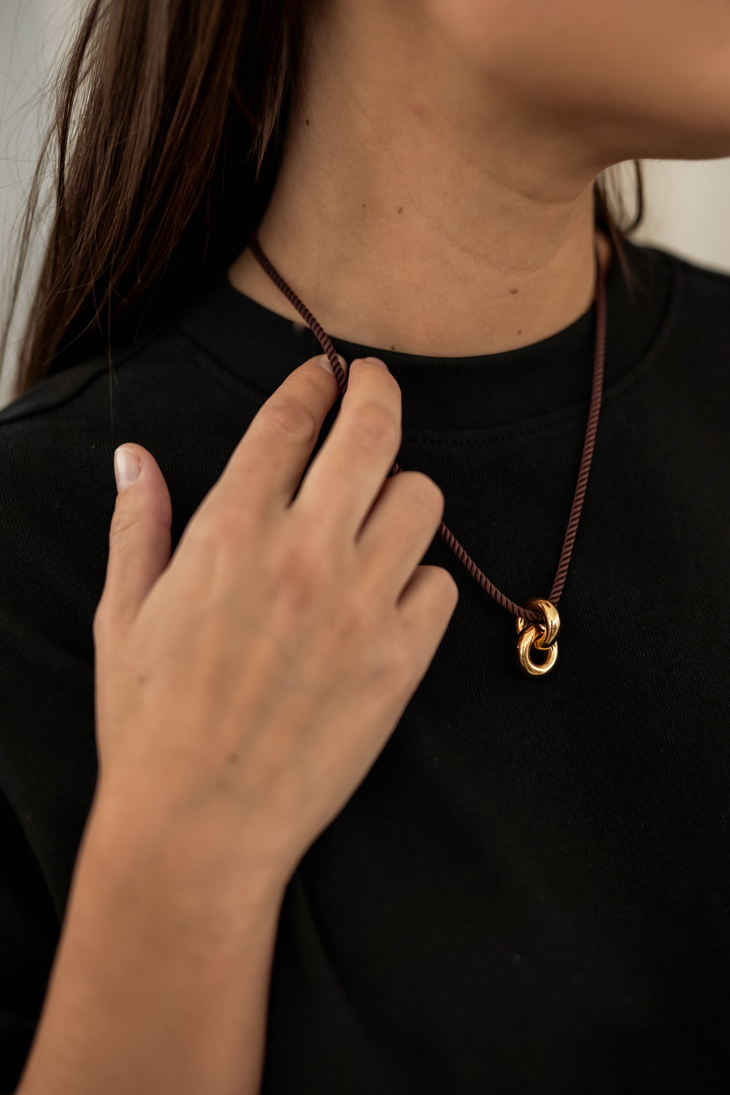 GOLDEN TWIST - BROWN/AUBERGINE