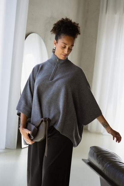 KNIT EDNA - GREY