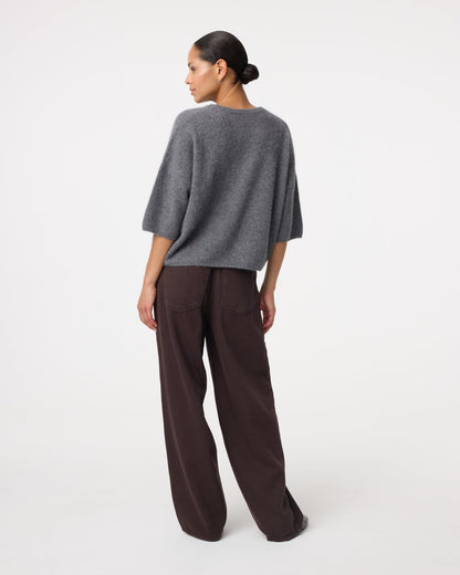 PANT CHARLY - DARK BROWN