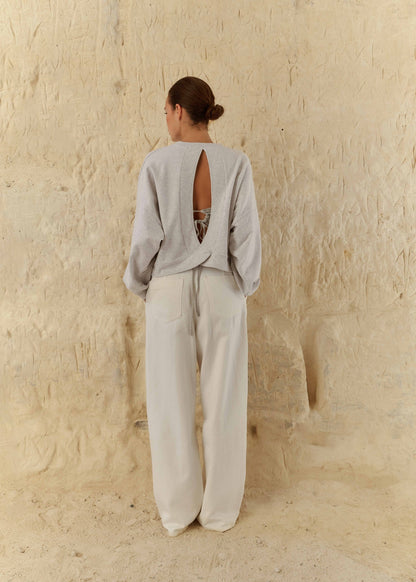 SWEAT ONNA - GREY MELANGE