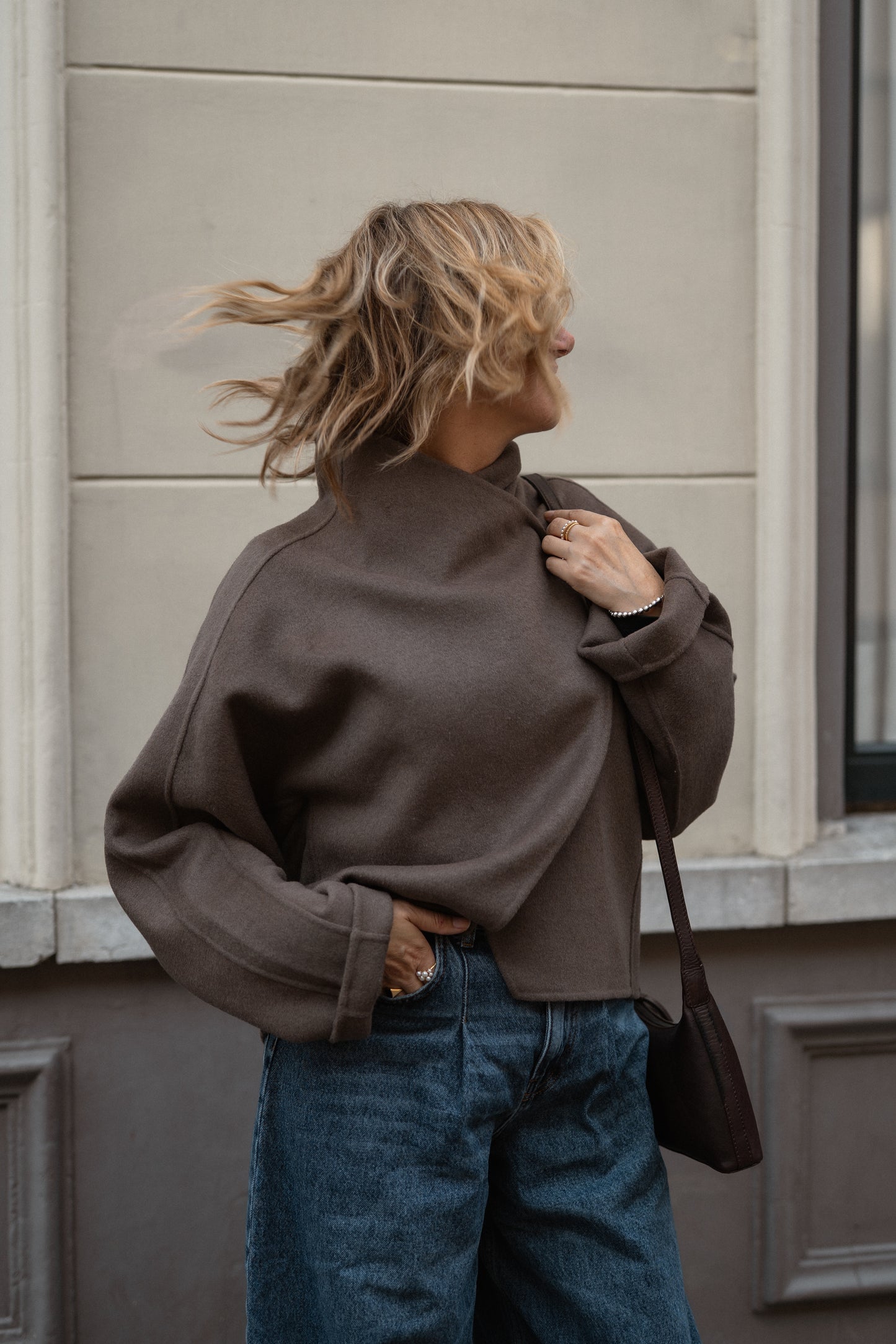 JACKET RAMSEY - WALNUT
