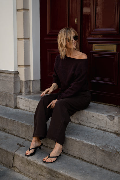 CARDIGAN CLEO - WINE