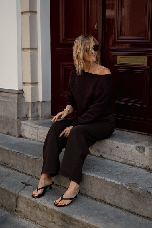 CARDIGAN CLEO - WINE