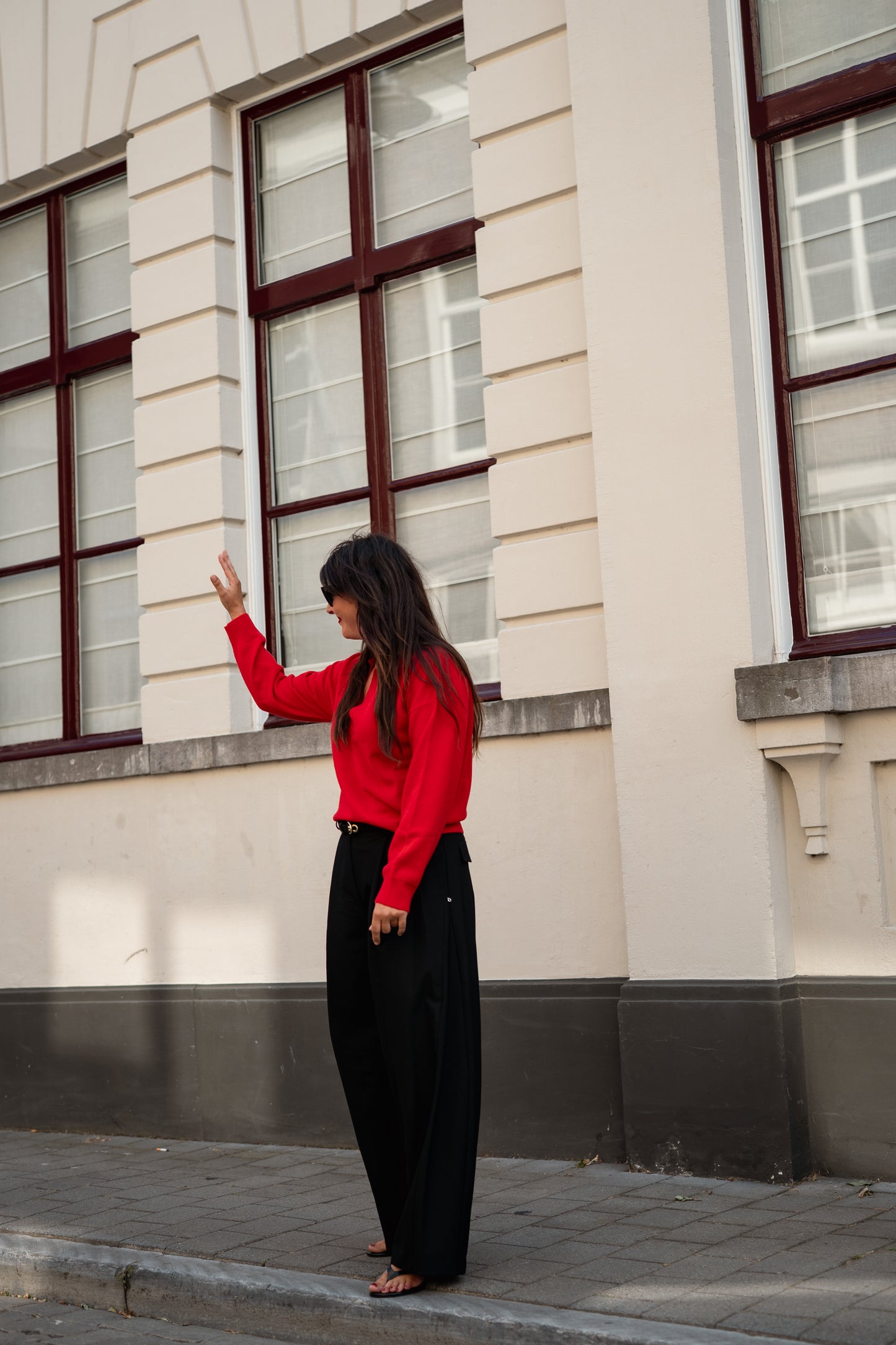 KNIT FLEX - POPPY RED