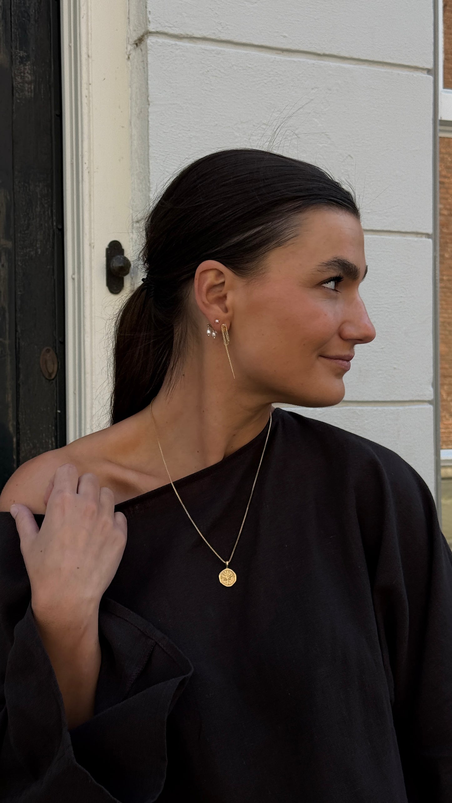 NECKLACE FLORA - GOLD PLATED 18K