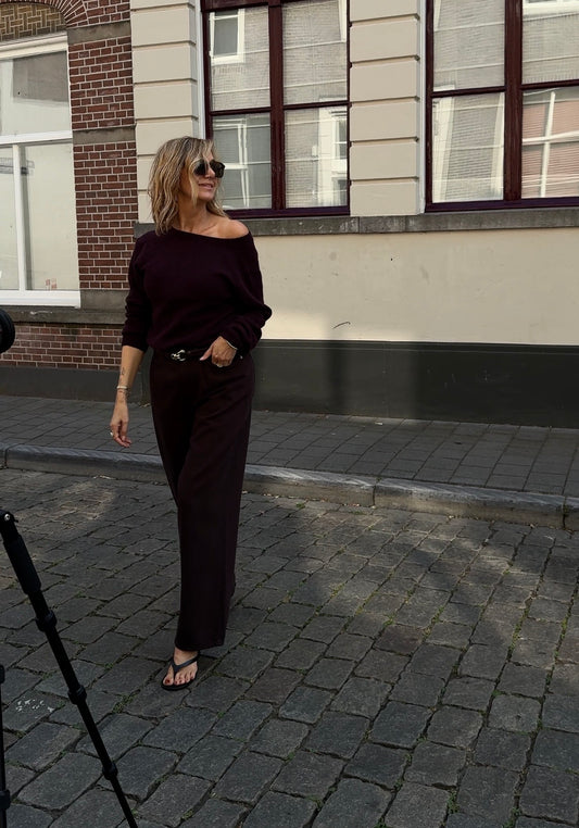 CARDIGAN CLEO - WINE