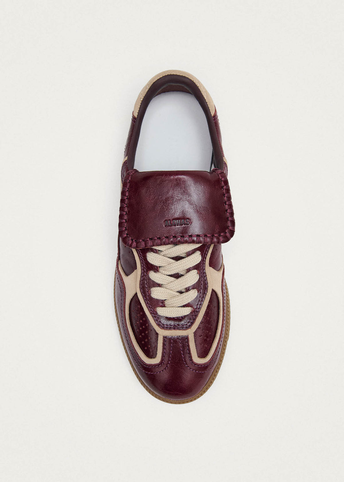 SNEAKER  - leather Bordeaux