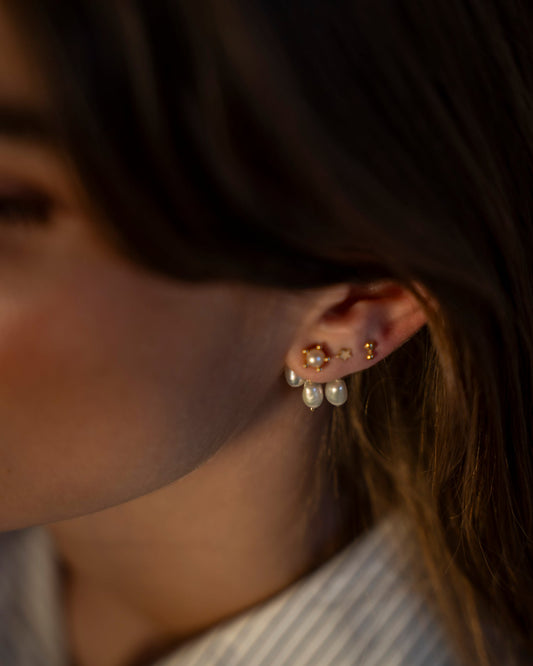 EARRINGS PEARL - SINGLE PIECE