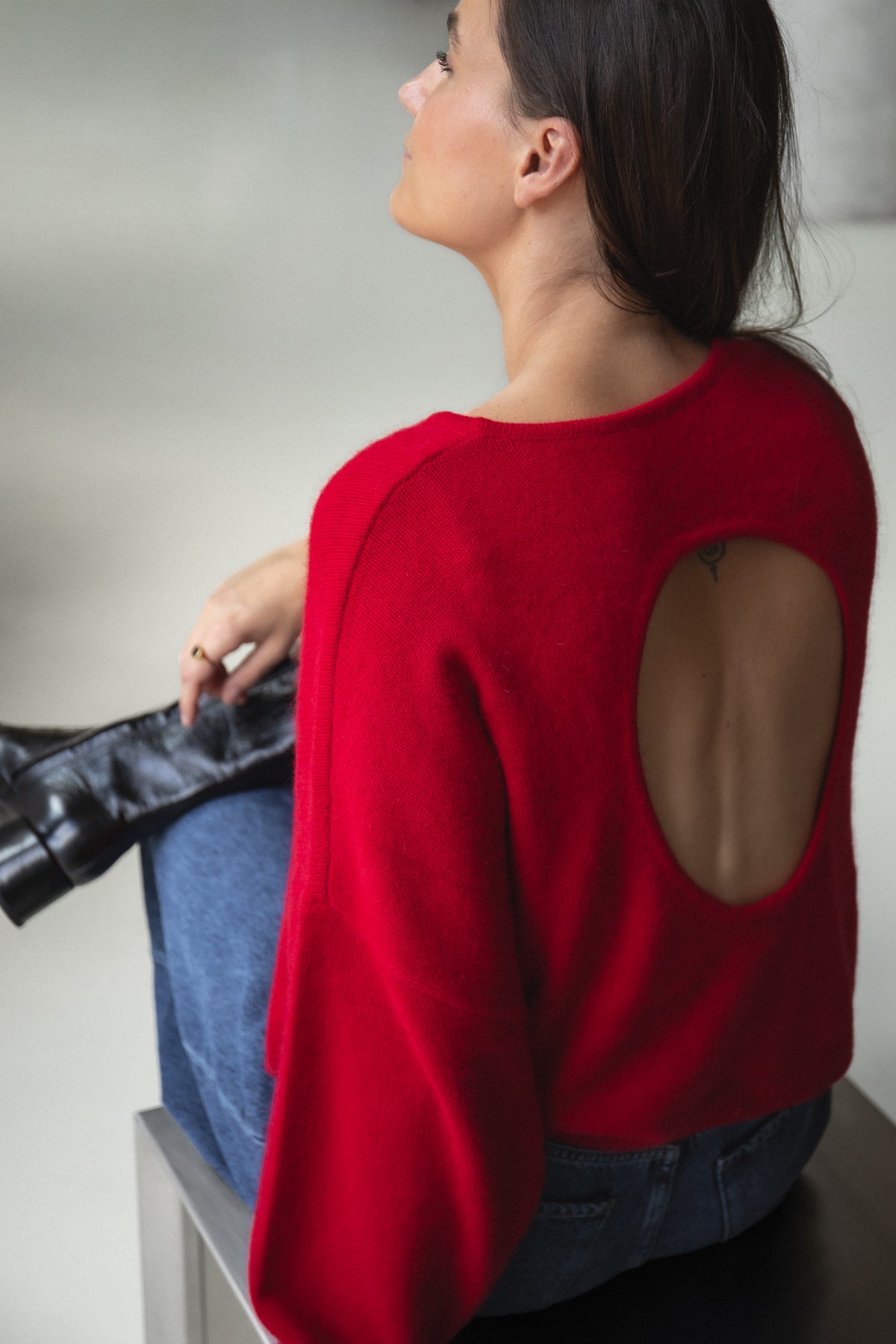 KNIT BIRKIN - RED
