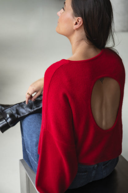 KNIT BIRKIN - RED