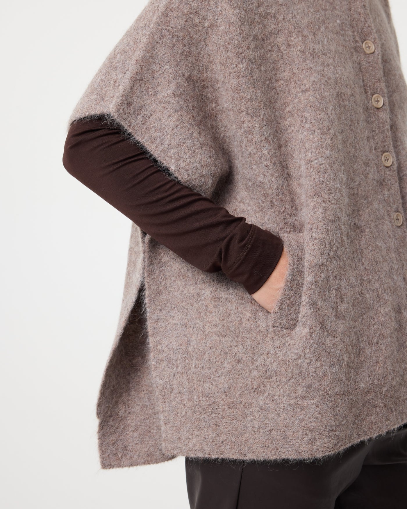 PLEUNIE - BROWN MELANGE