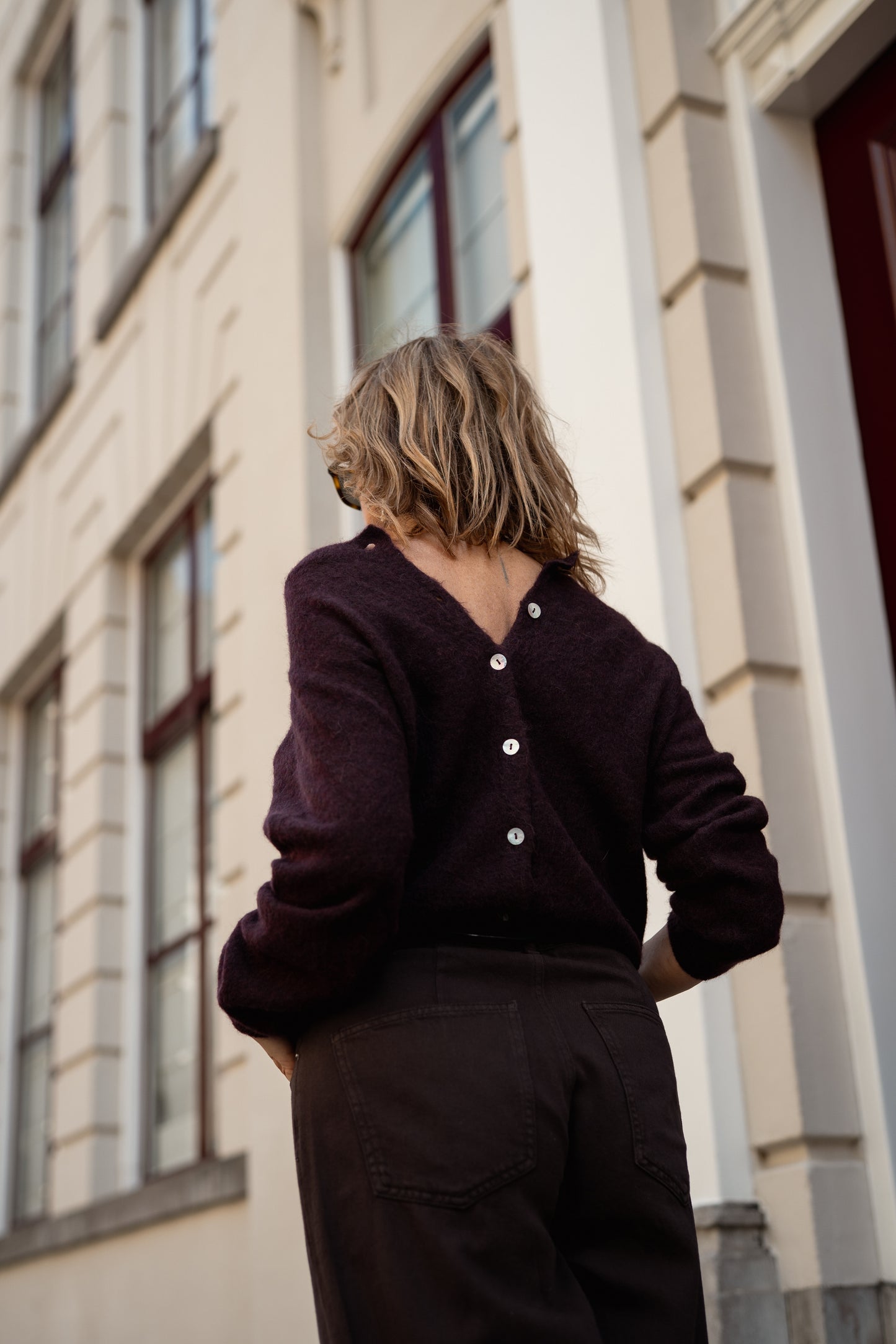 PANT CHARLY - DARK BROWN