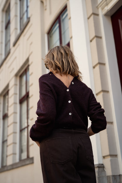 PANT CHARLY - DARK BROWN