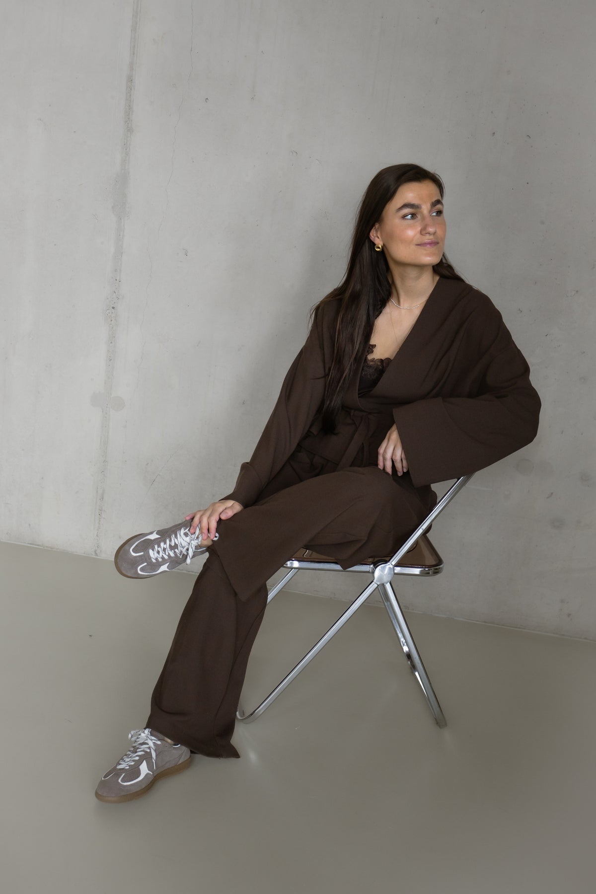SNEAKER RIFE - TAUPE