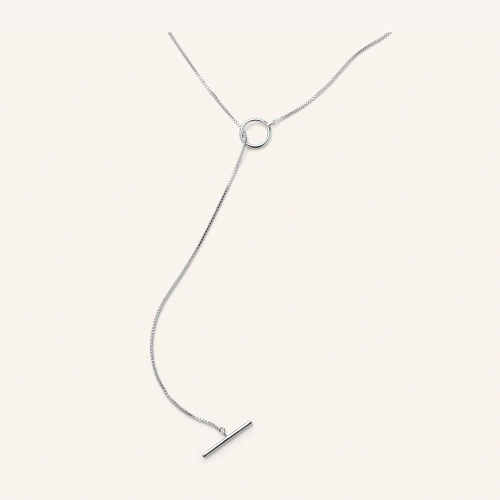 NECKLACE - HOPE silver