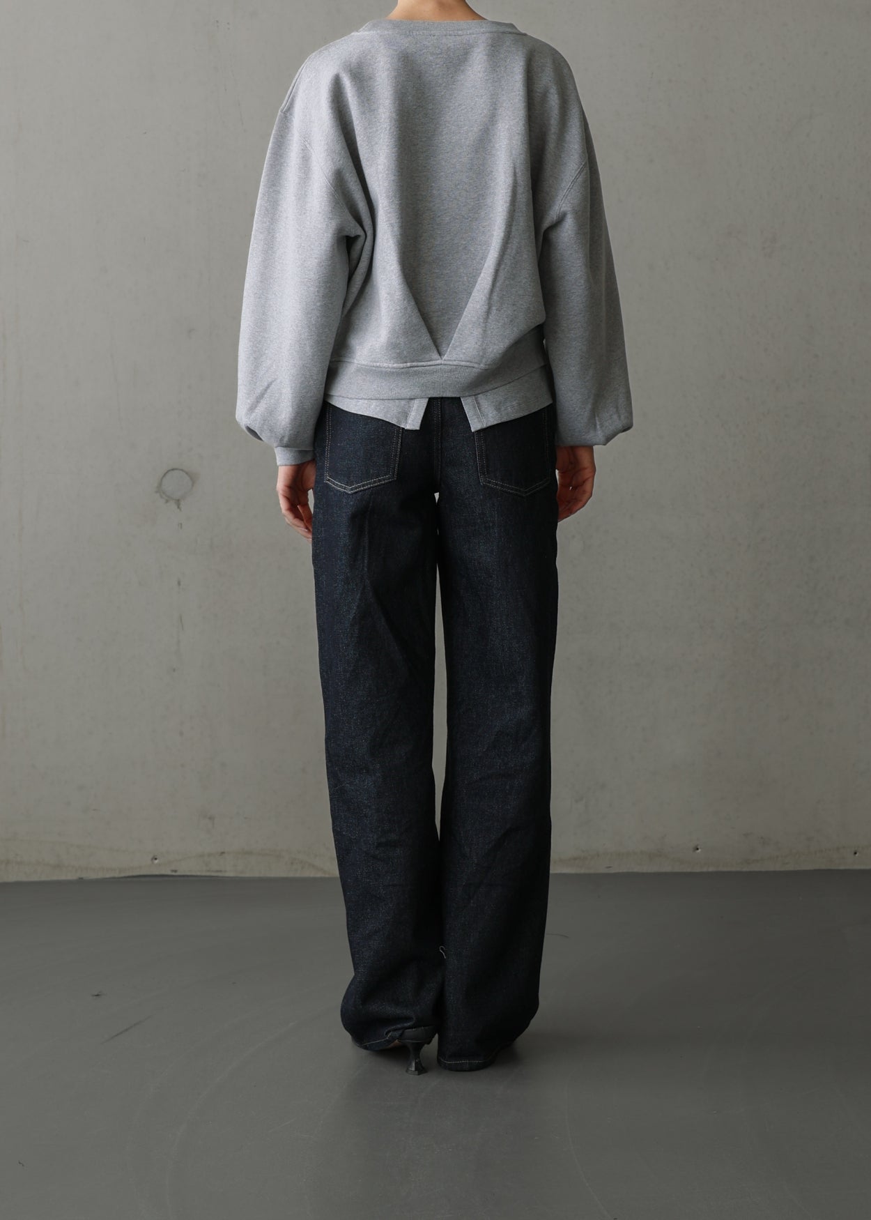 SWEAT SAYEH - GREY MELANGE