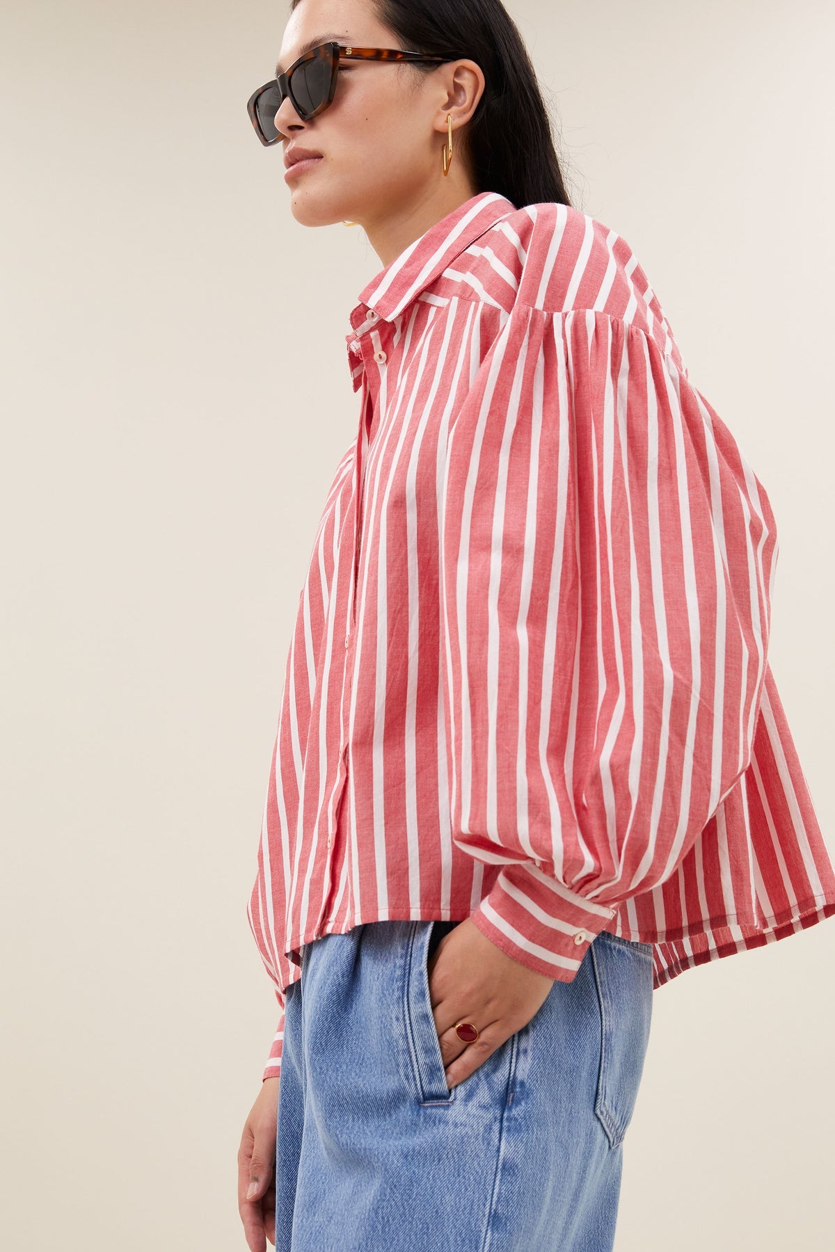 BLOUSE SARAH - STRIPED