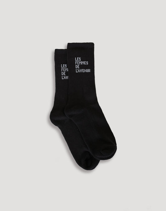 YINGYANG - SOCKS BLACK